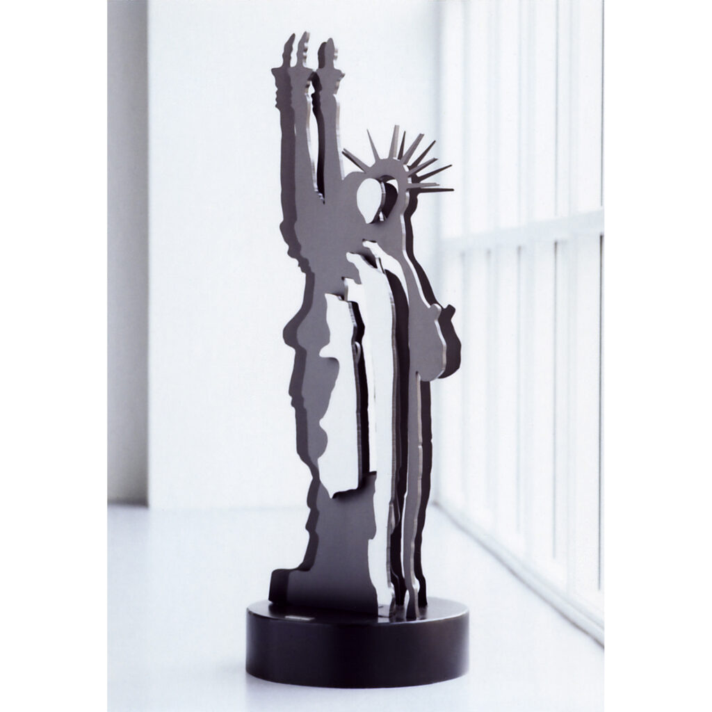 Le fantôme de la liberté. 2000. Iron. 8 ex. 130x50x45 cm. Edition GKM