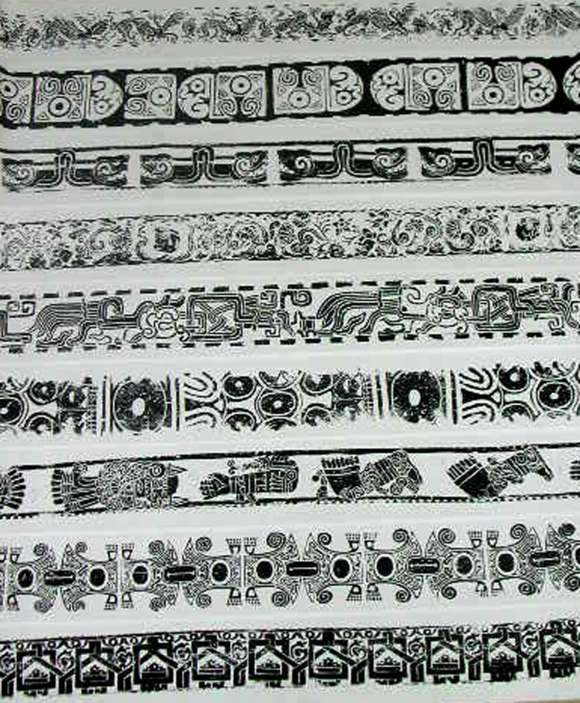 De asfalto y piedra, 2004, 9 screen prints on Nepalese paper in a wooden box, 24 x 183 cm each print, edition of 25