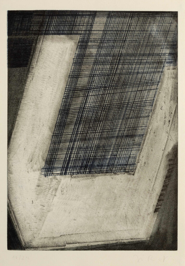 Sin título, 2015, etching, aquatint and mezzotint, 50 x 35 cm, edition of 24