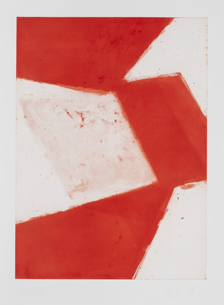 Sin título, 2017, etching, aquatint, direct acid and drypoint, 195 x 148 cm, edition of 15