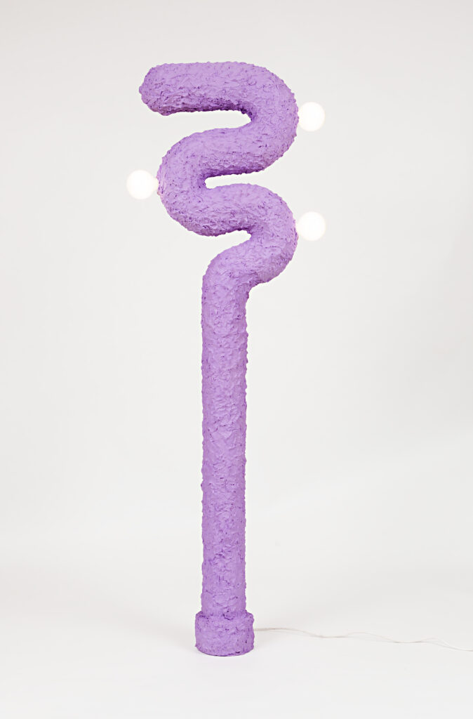 Lampadulure purple - Lighting fixture
