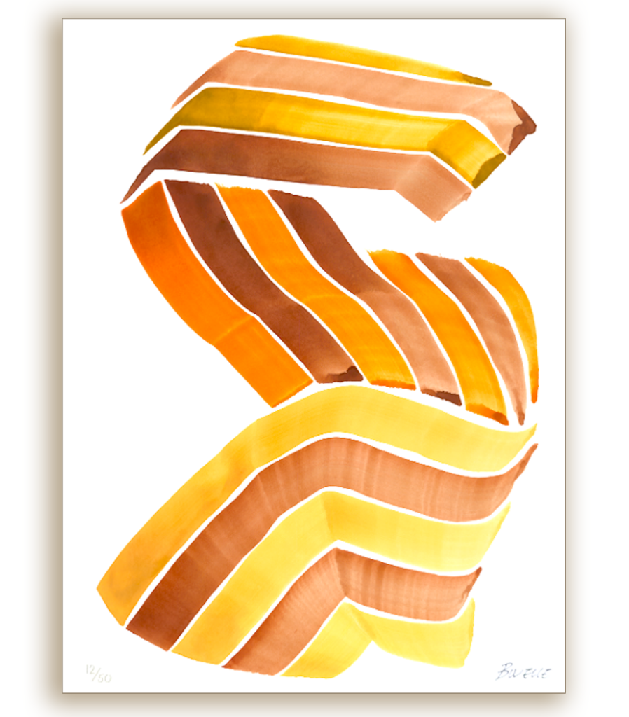 Tiffany Bouelle – Palette – print, limited edition of 50 signed and numbered, 42 x 29.7 cm, 2026