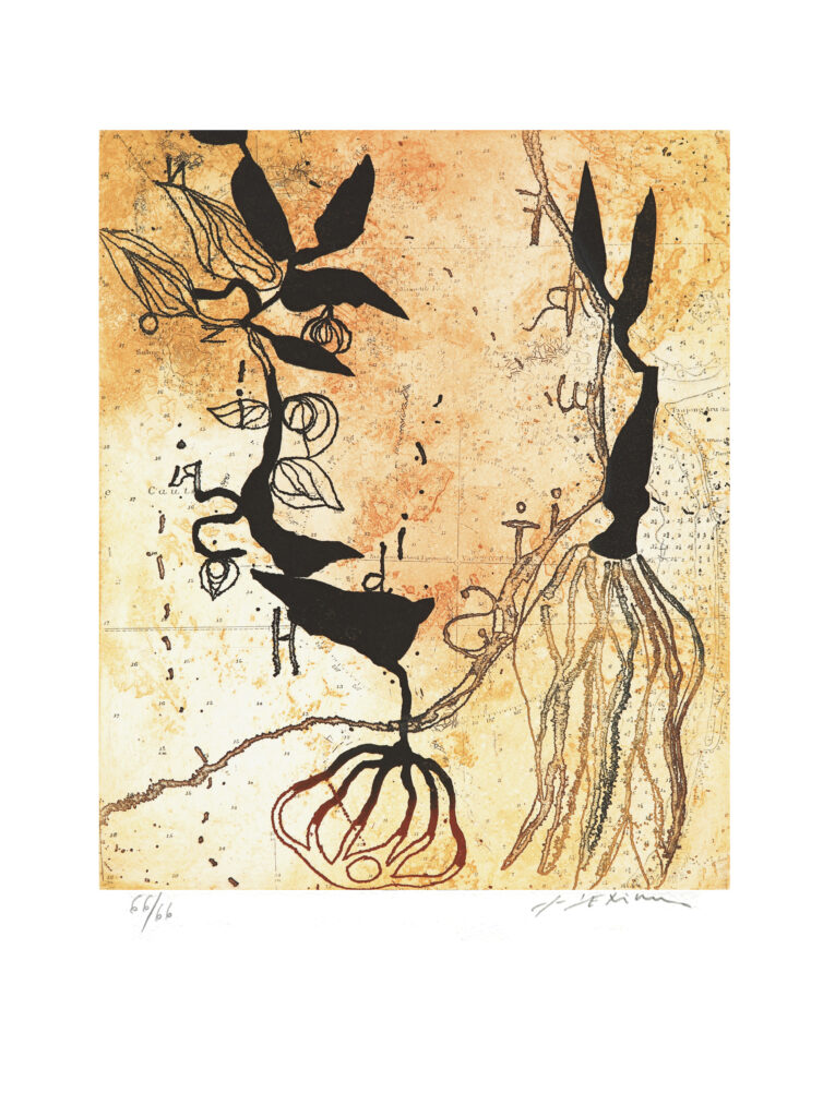 Richard Texier, Made Here, original engraving, RLD Editions 2006