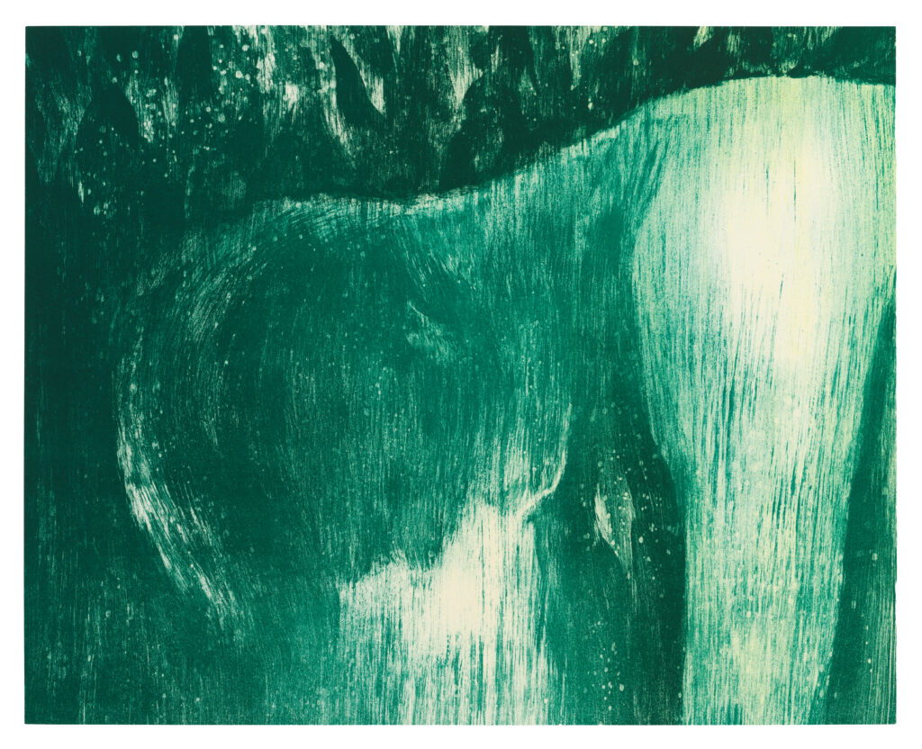 Xie Lei, Devotion, 2026. Lithograph, edition of 40.