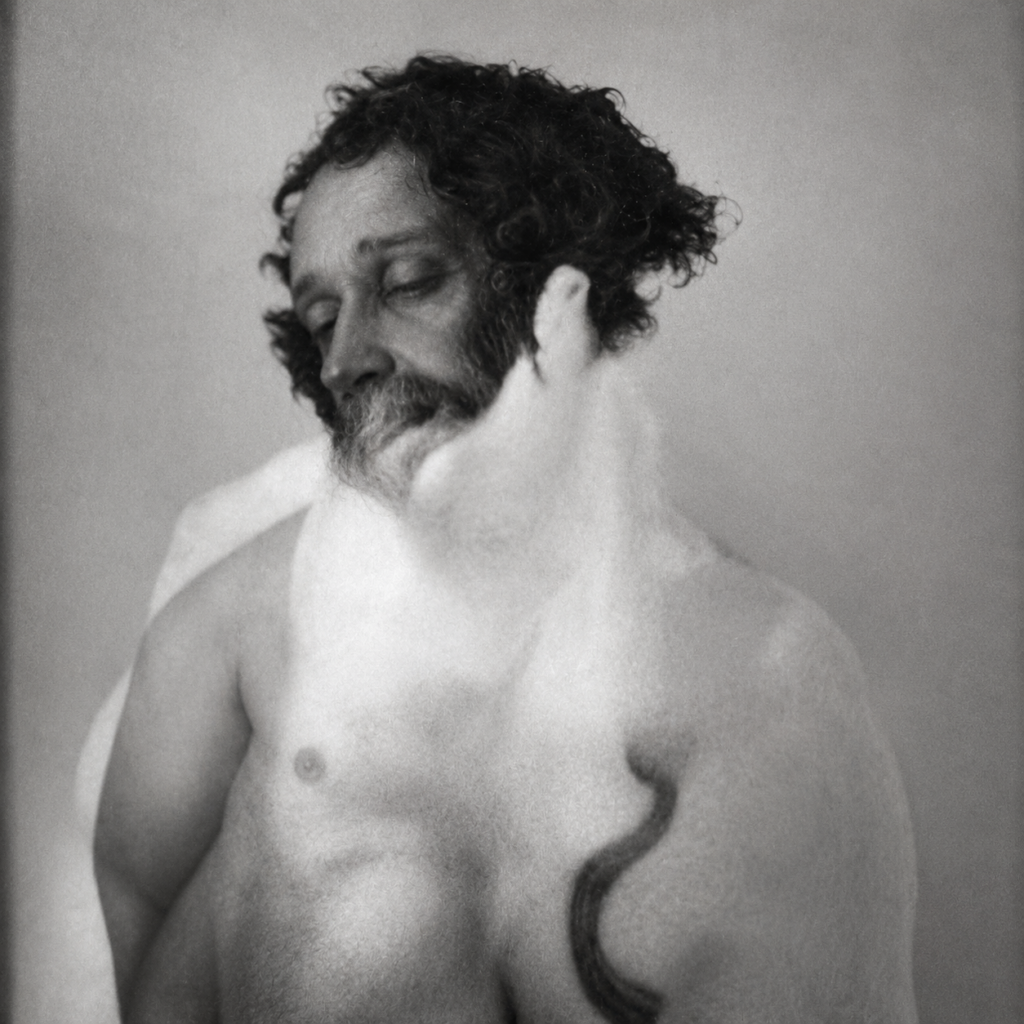 Untitled - 2026 - Print on paper - 32 x 32 (frame), 8.5 x 8.5 cm (image) - Courtesy of Laurent Goumarre & Galerie Alain Gutharc