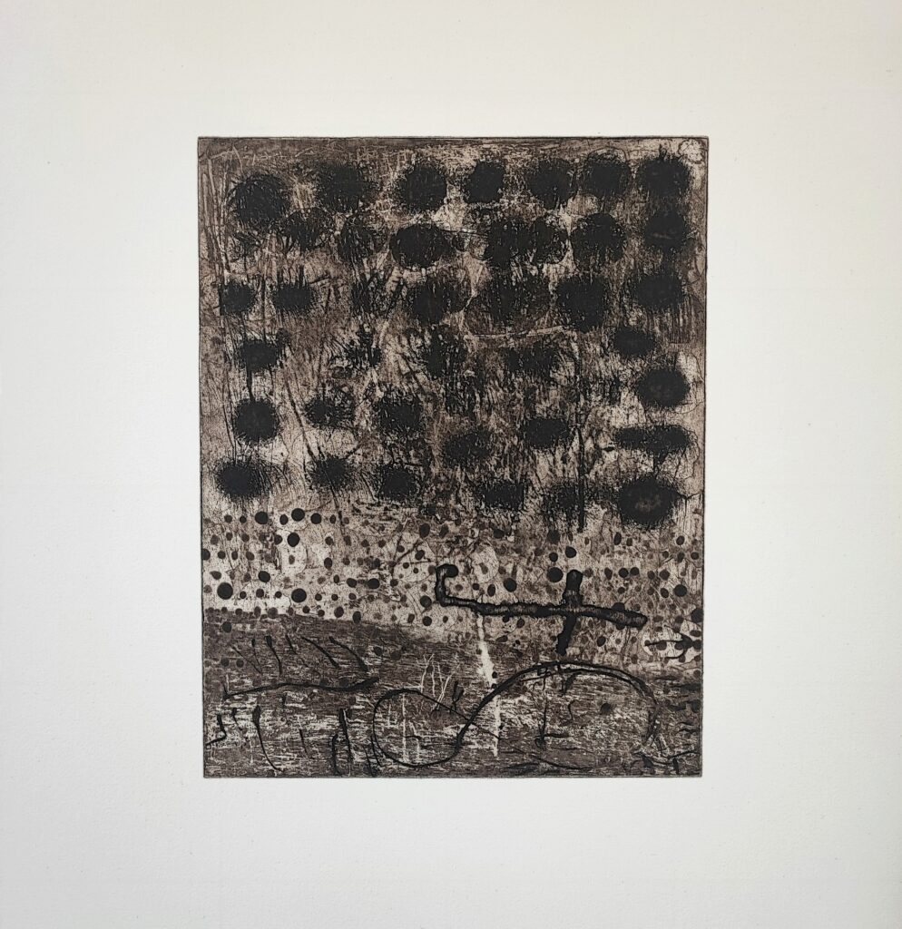 Untitled II, 2024 / Etching & Aquatint / 30x40 cm / Printed at IDEM, Paris