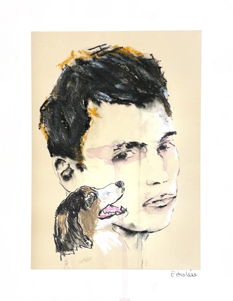 Untitled - 2026 - Print on paper - 38 x 29 cm - Courtesy of Edi Dubien & Galerie Alain Gutharc