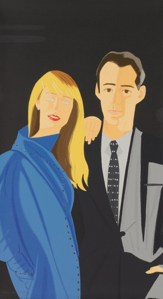 Alex Katz, Pas de Deux suite-I, 1994, Hand-signed serigraphs, 91.4 x 50.8 cm | 36 x 20 in