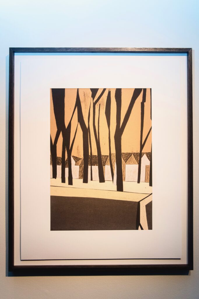 "Remparts des Béguines", Original print, 2014, courtesy Galerie Pierre-Alain Challier, Paris