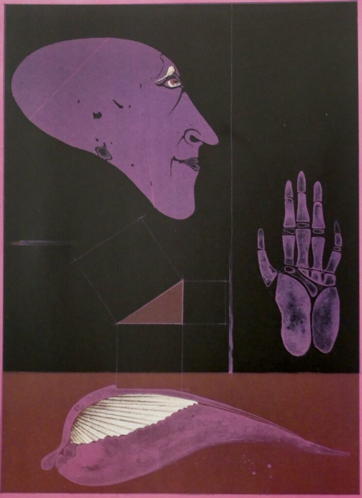 Wunderlich, Pythagoras, 1966, lithograph, EA 9/25, 60 x 44.2 cm, hand-signed
