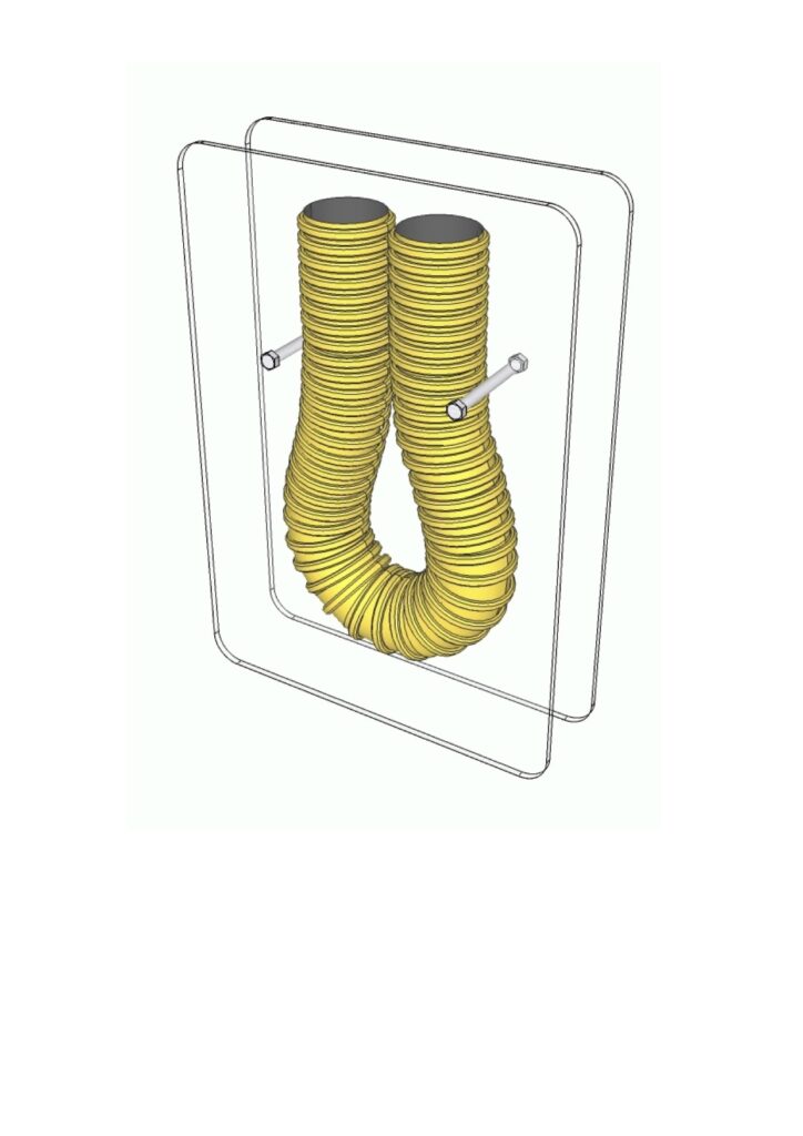 Sheath Vase - 2026 - Mixed media - 40 x 25 x 8.5 cm - Courtesy of Philippe Million & Galerie Alain Gutharc
