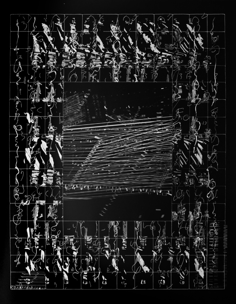 Screenprint, one color, 110 x 150 cm, edition of 5 on BFK Rives 400 g paper
