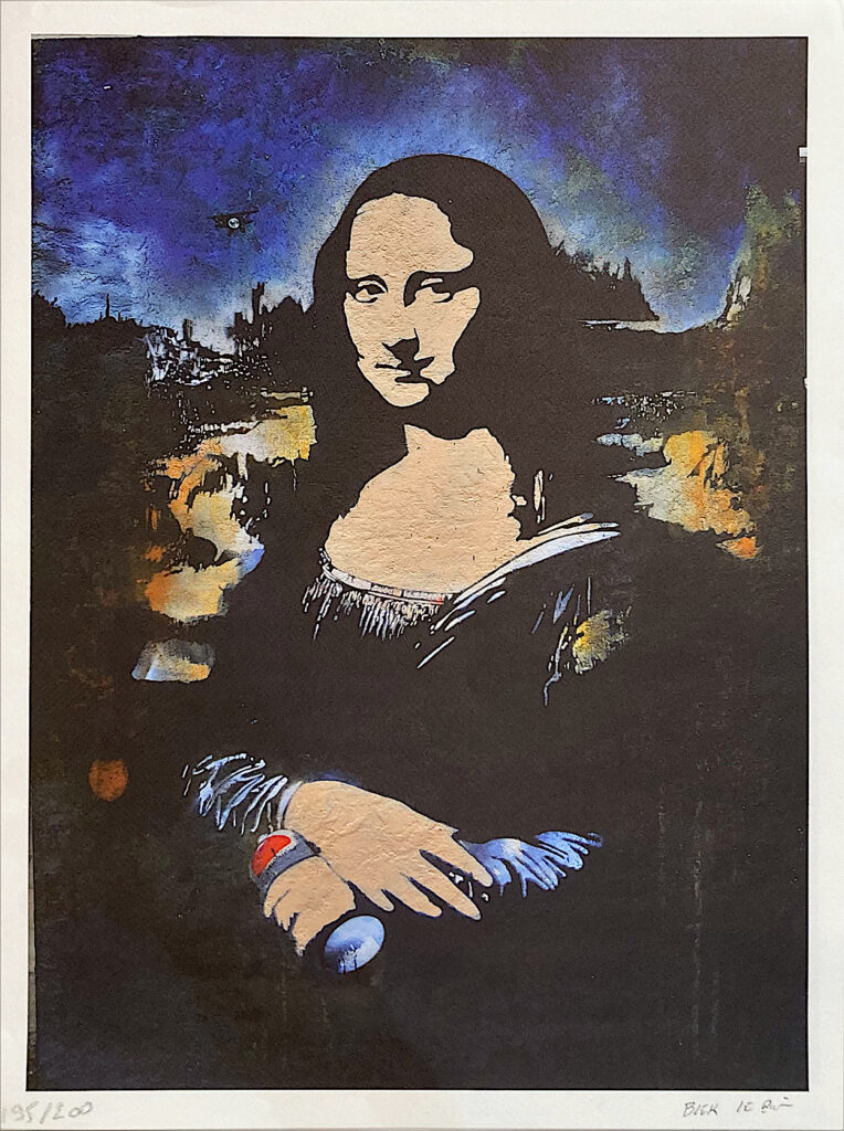 Monalisa, 2012, 59 x 44 cm, Screen print, Ed. 200