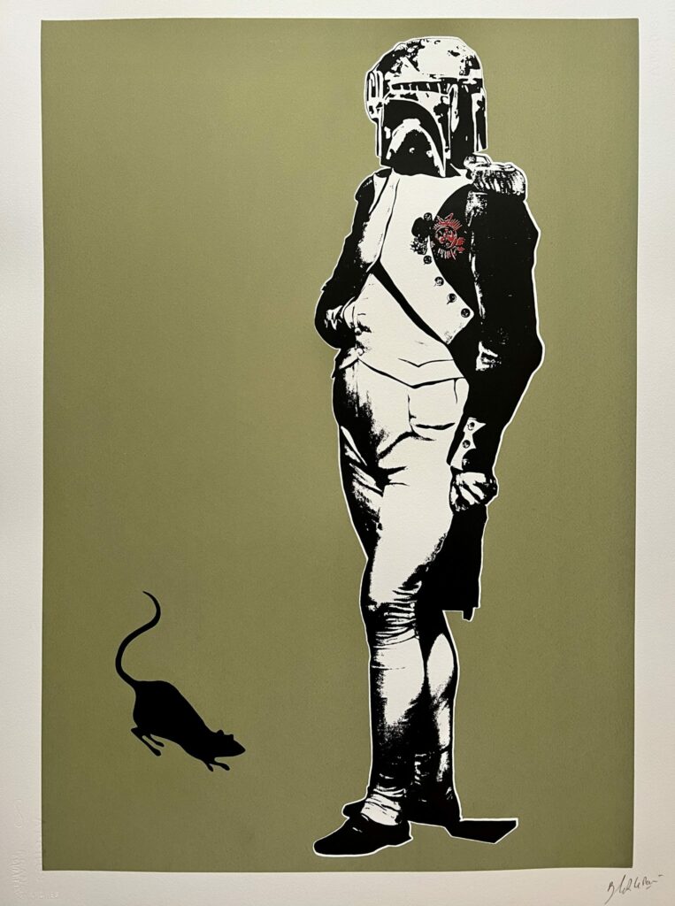 Napoleon aujourd’hui, 2023, 76 x 56 cm, 4-color screen print, Ed. 60